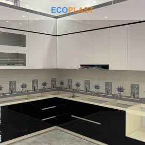 Tủ Bếp Chữ L Nhựa Ecoplast – TB016